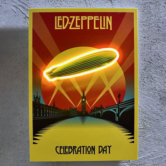 Celebration Day - Quadretto con Neon Led