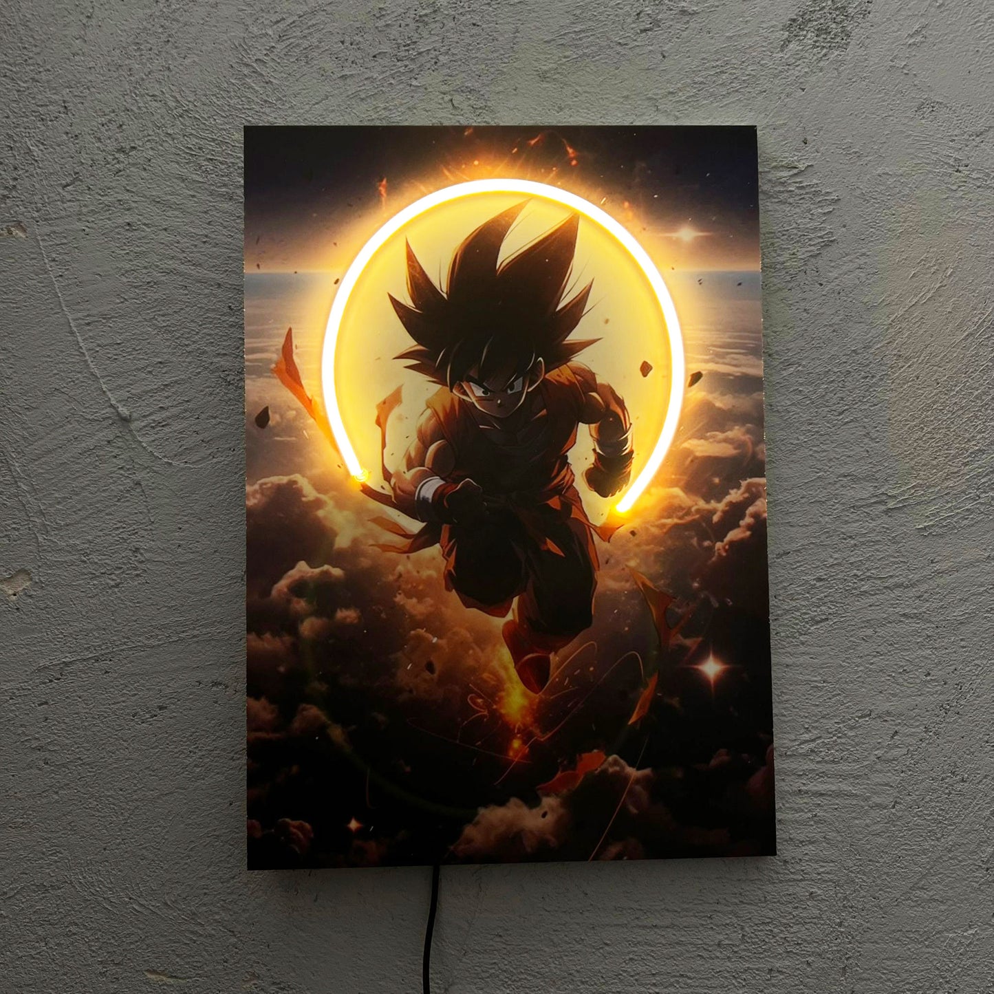 Sayan - Quadretto con Neon Led