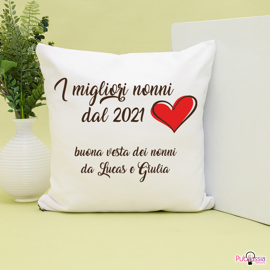 I migliori nonni - Cuscino personalizzato