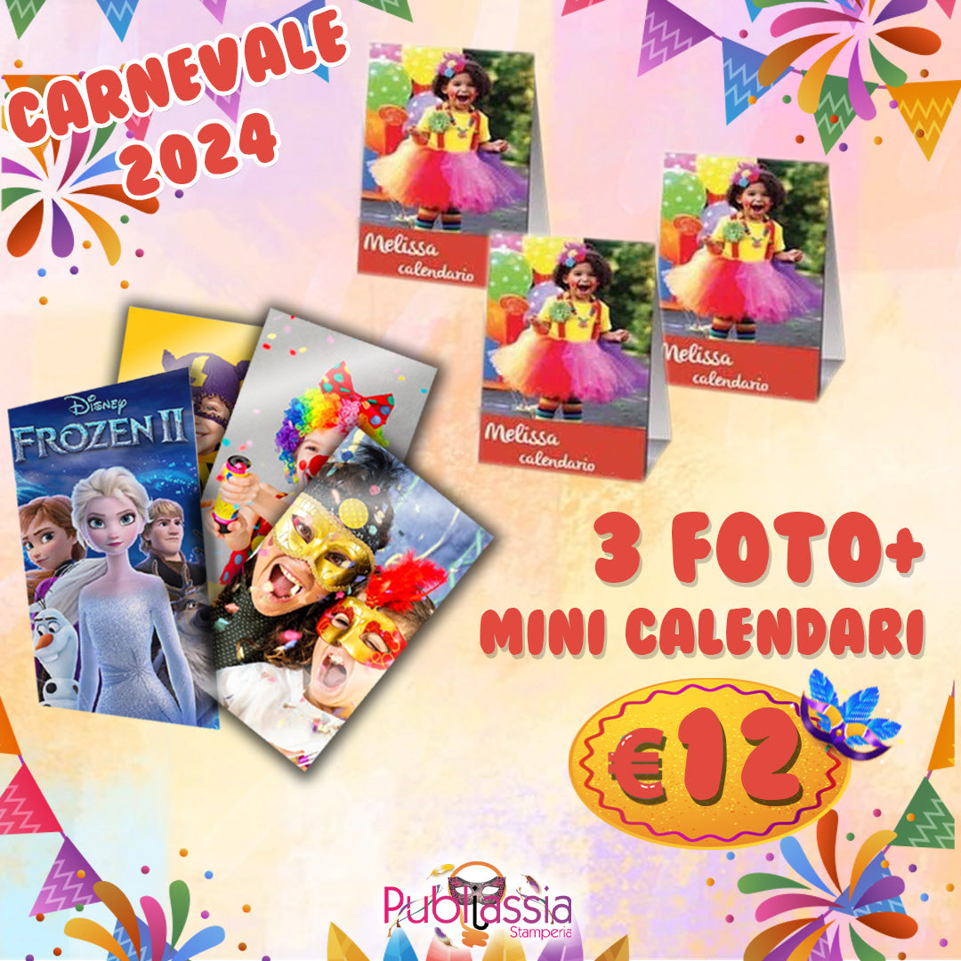 Offerta Carnevale 1 - Foto e Calendari – publiassia