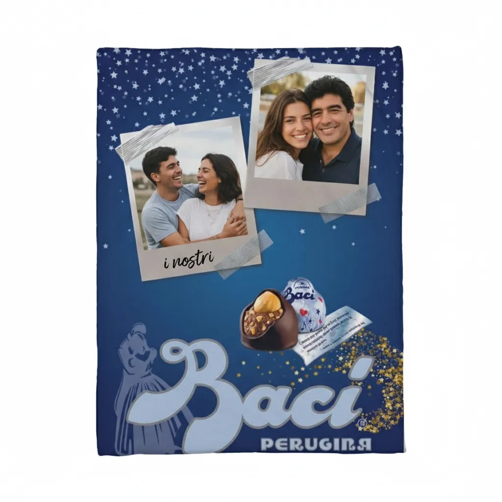 Plaid Baci - personalizzato fai da te