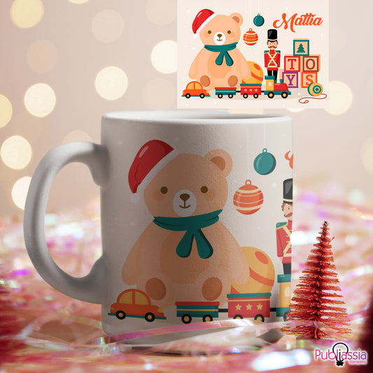 Bear - Tazza mug personalizzata con nome
