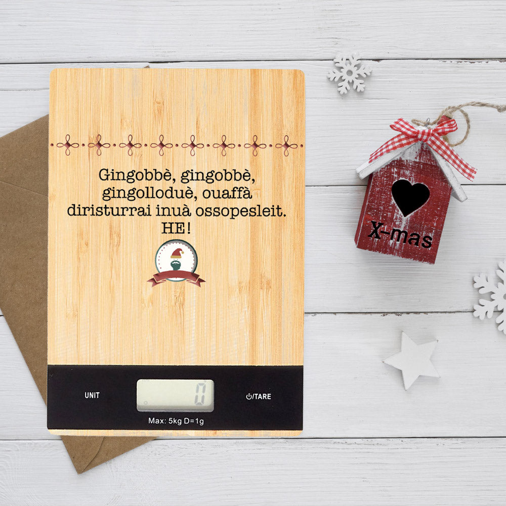 Gingobbè - Bilancia Da Cucina Digitale