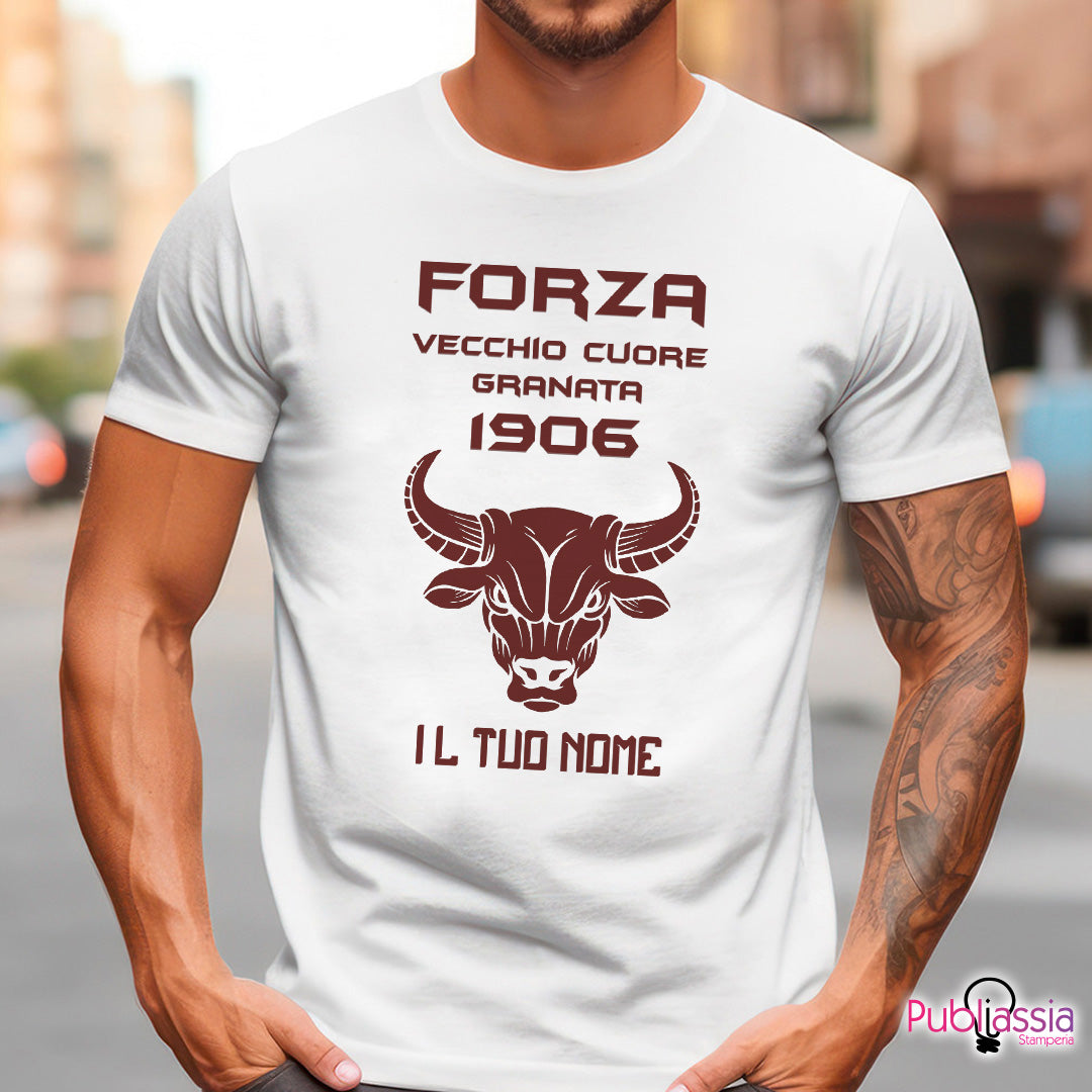 Forza vecchio cuore granata - T-shirt