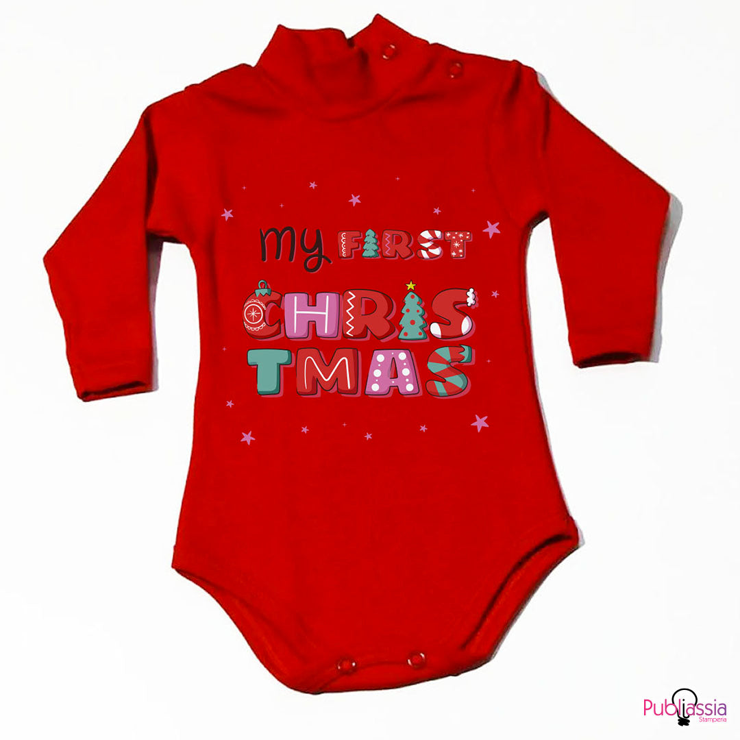 My First Christmas - Tutina neonato - body