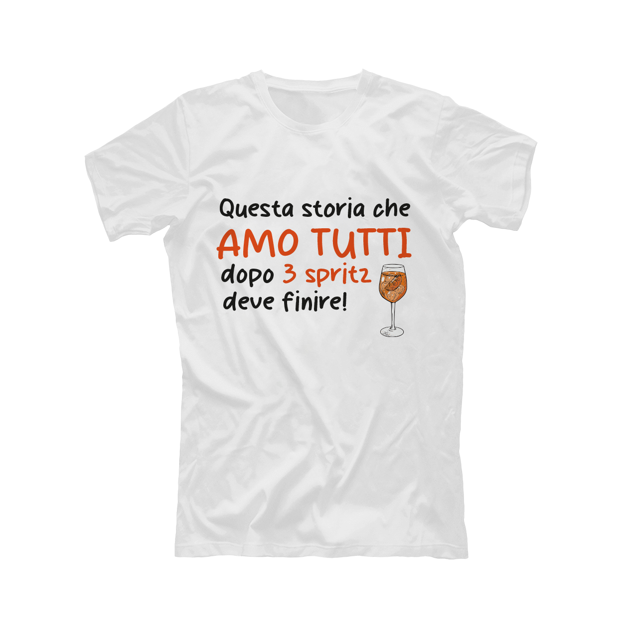 Amo tutti dopo 3 spritz - T-shirt