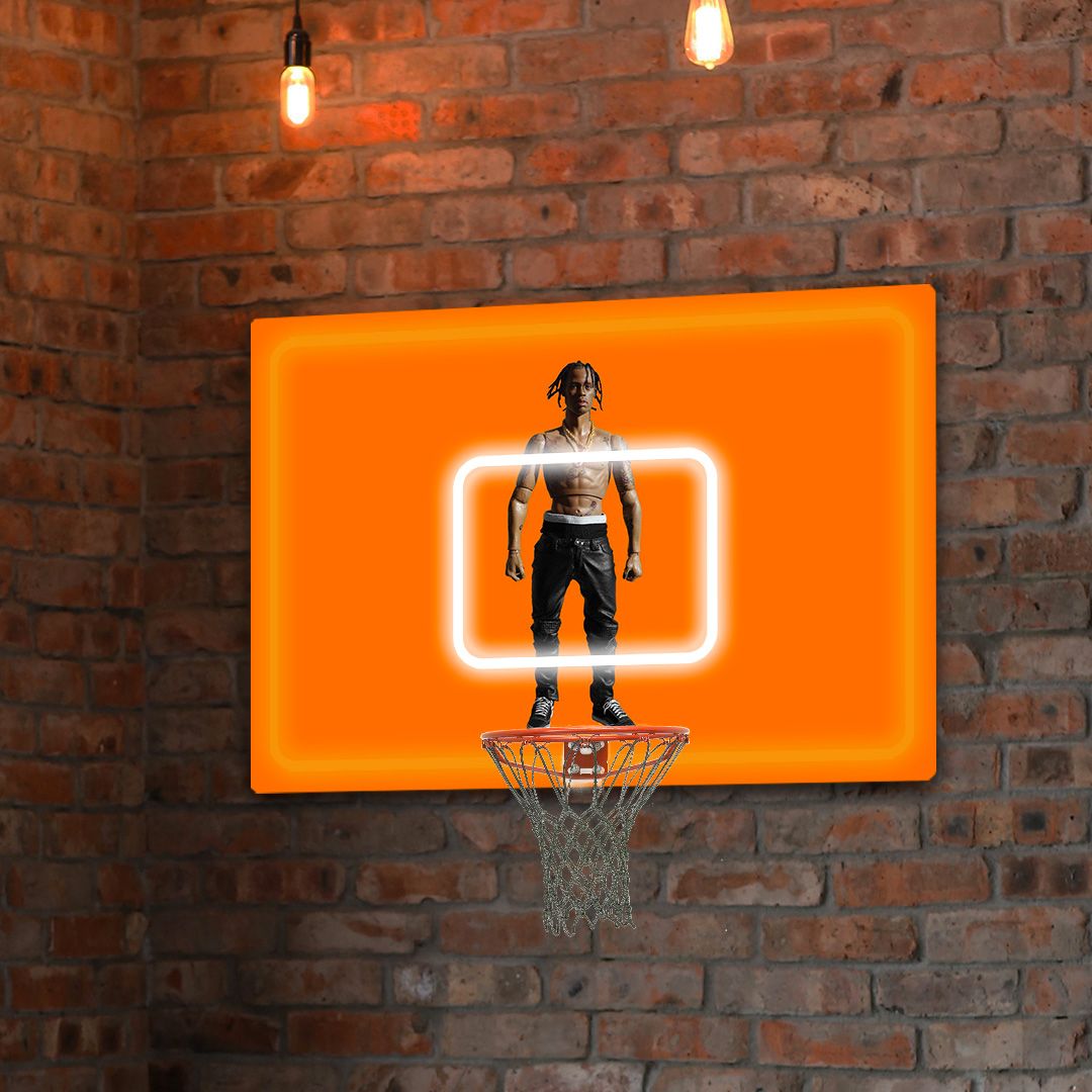 Action figure - Canestro con neon led