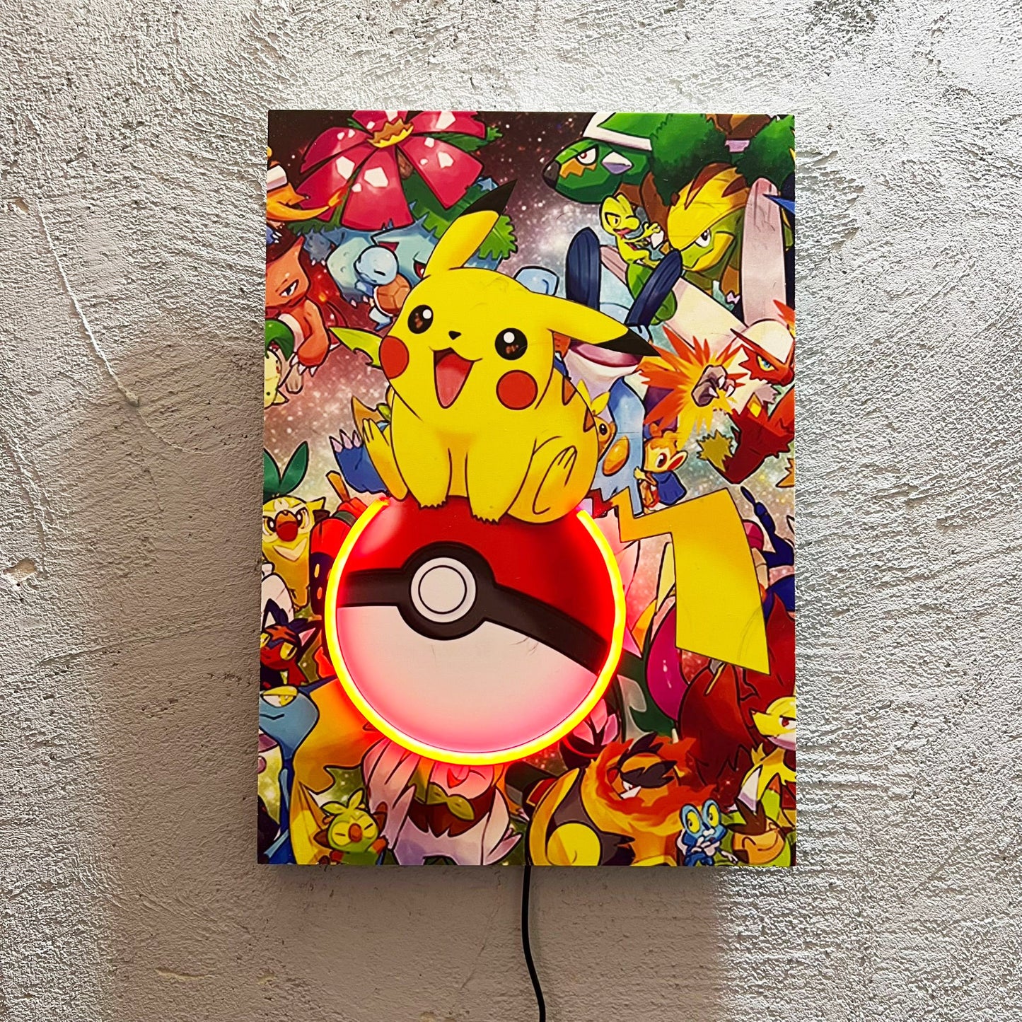 Pocket Color - Quadretto con Neon Led