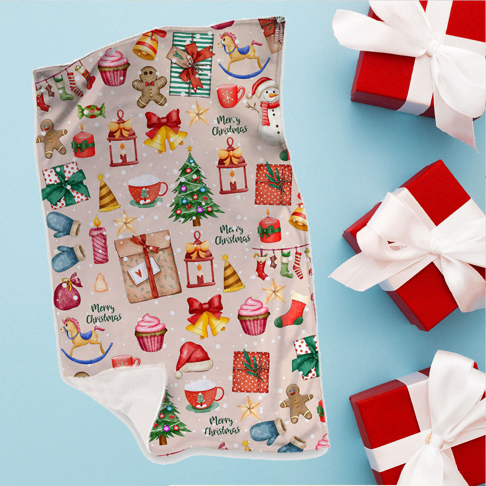 Surprise - Plaid, coperta Natalizia Idea Regalo Natale