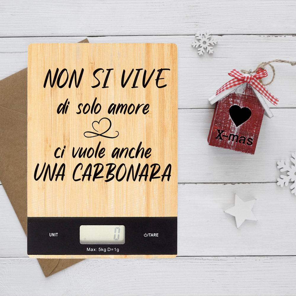 Carbonara - Bilancia Da Cucina Digitale