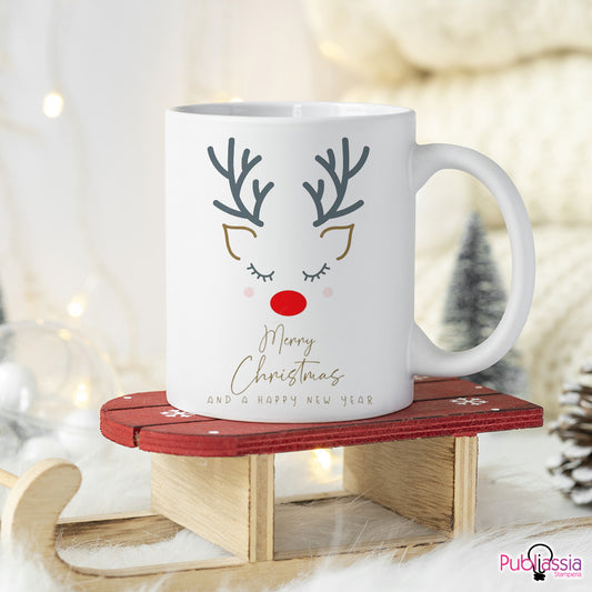 Merry Christmas and a Happy New Year - Tazza mug