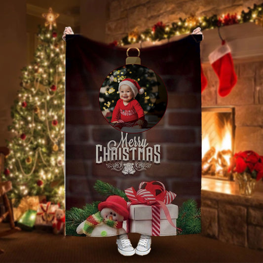 Gift Baby Christmas - Plaid, coperta Natalizia Idea Regalo Natale