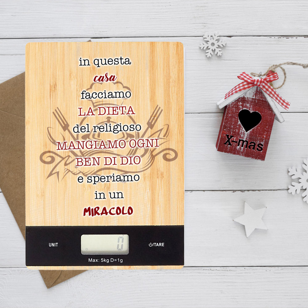 La vera dieta - Bilancia Da Cucina Digitale