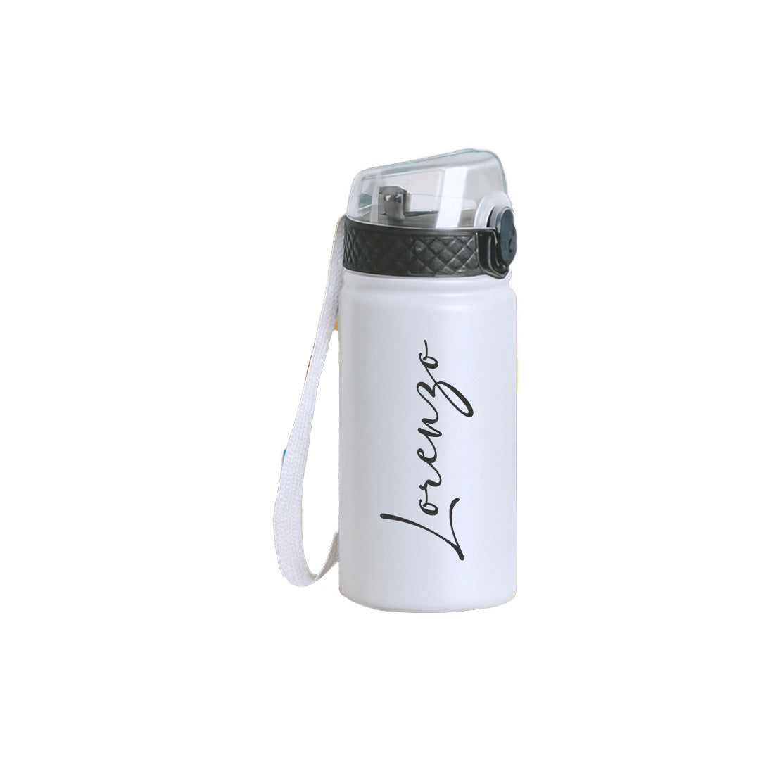 Elegant Name - Borraccia termica da 550 ml - personalizzata con nome