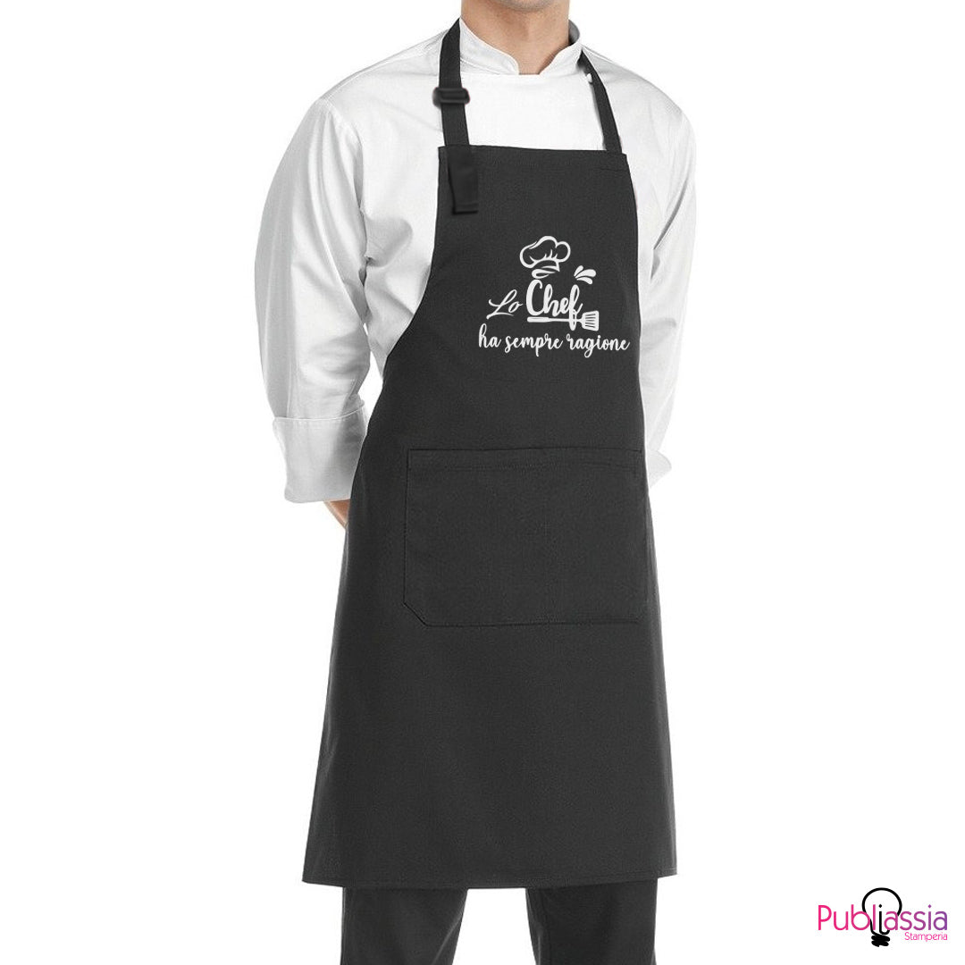 Neutral Chef Apron | Grembiule (17022) | Black | Axon Profil Neutral Chef Apron | Grembiule (17022) | Black | Axon Profil