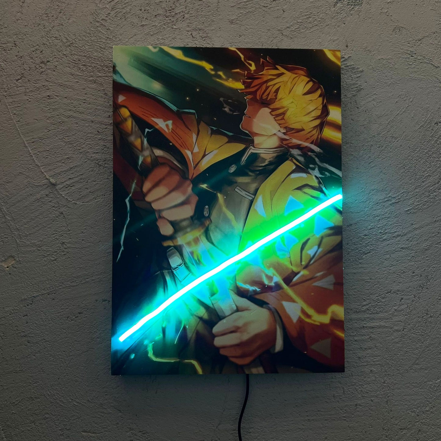 Light - Quadretto con Neon Led