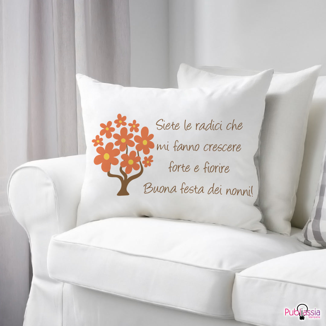 Buona festa dei Nonni - Cuscino personalizzato