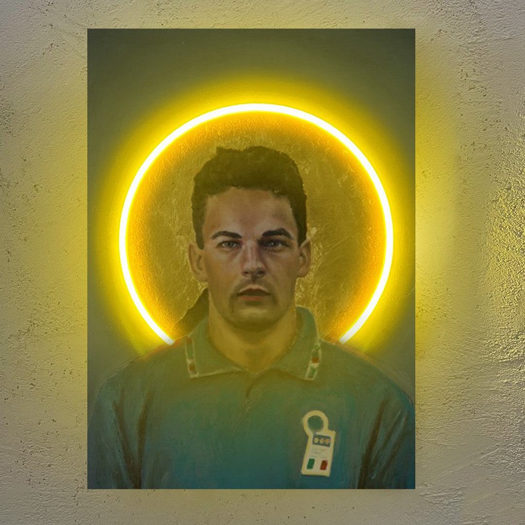 Divin Codino - Quadretto con Neon Led