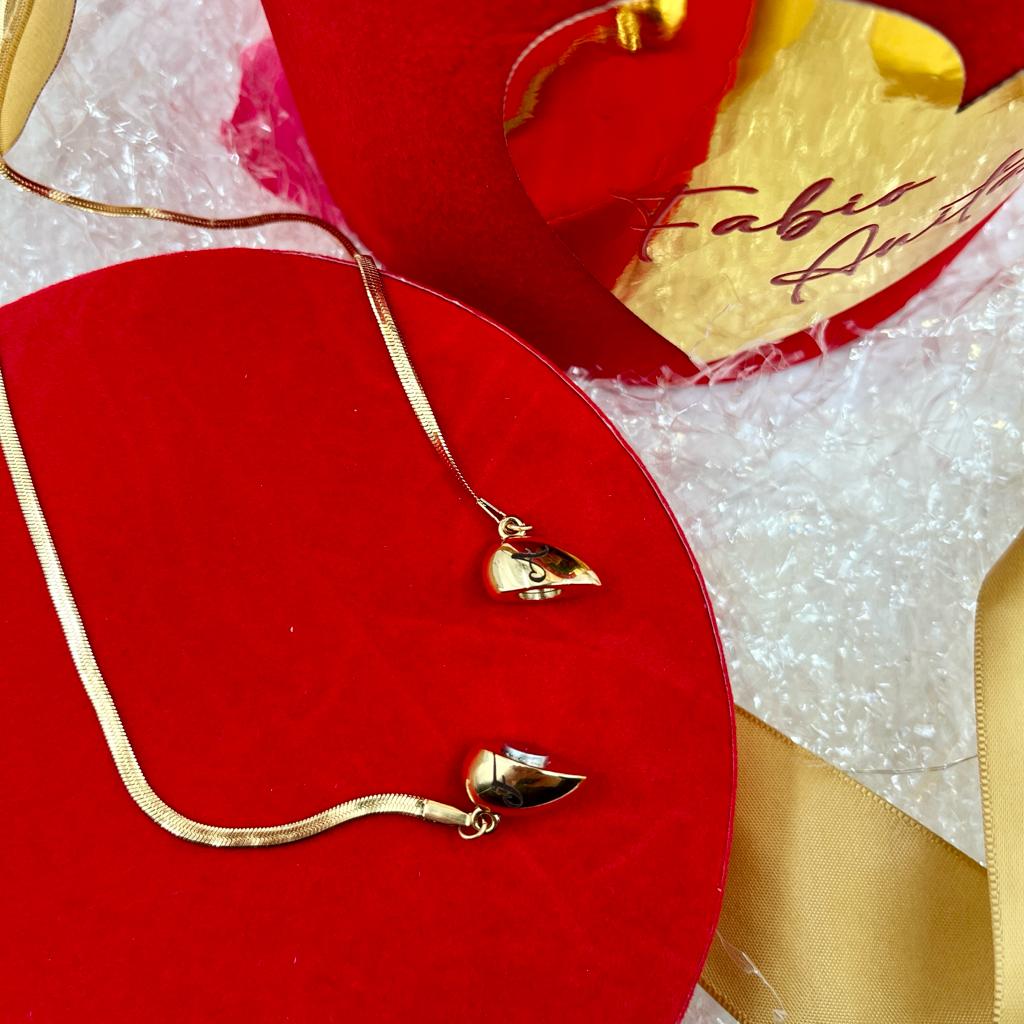 Box Magnetic Love - Scatola, Collana e Plaid