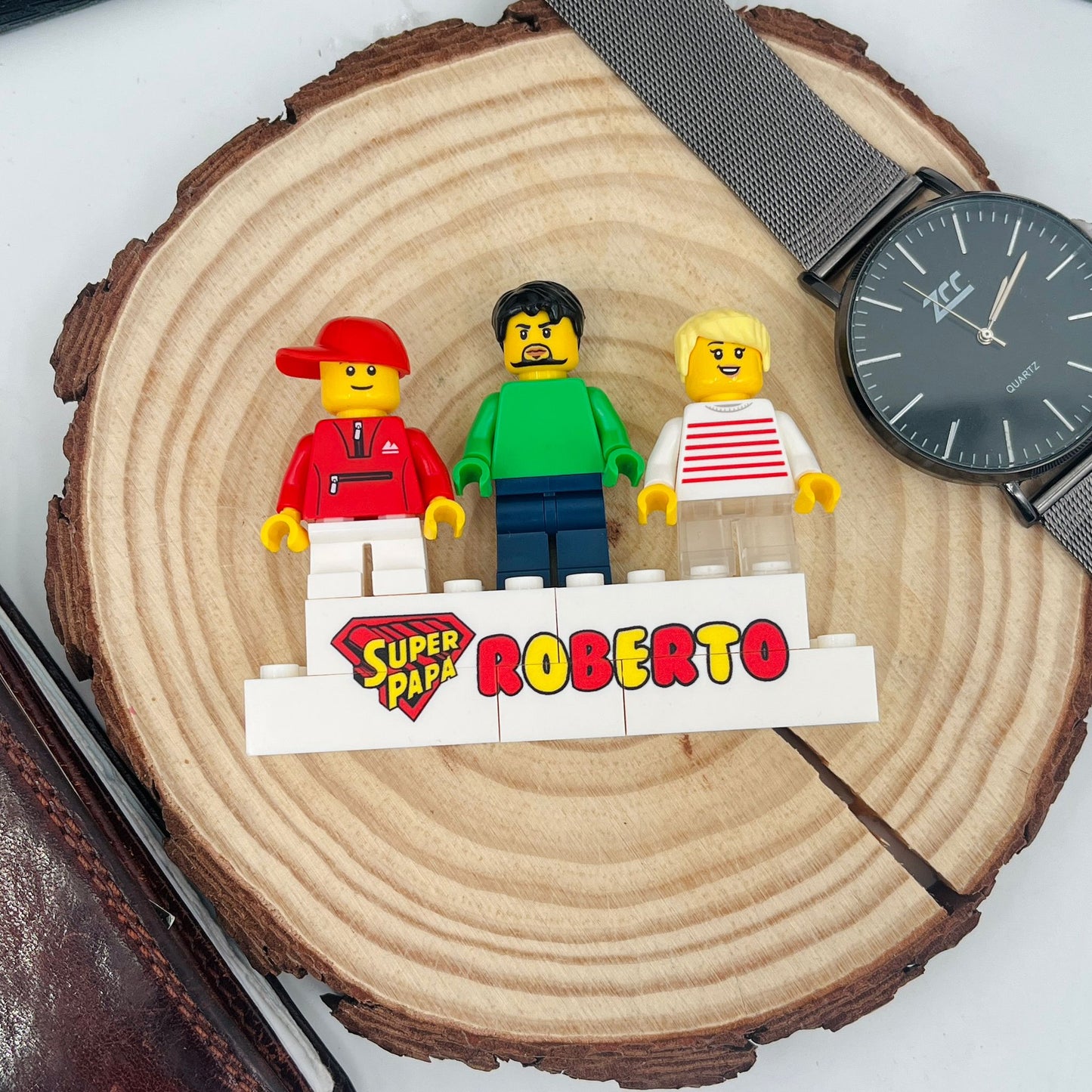 Super Papà - Mini figure personalizzabili