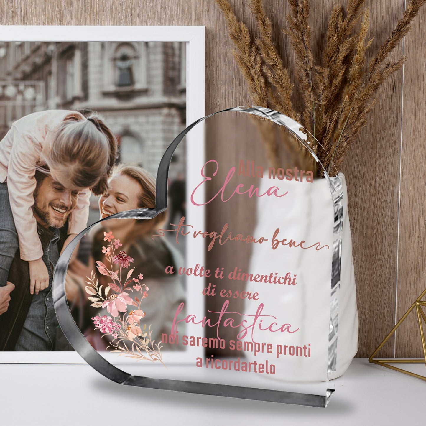 My Heart - Plexiglass personalizzato a forma di cuore