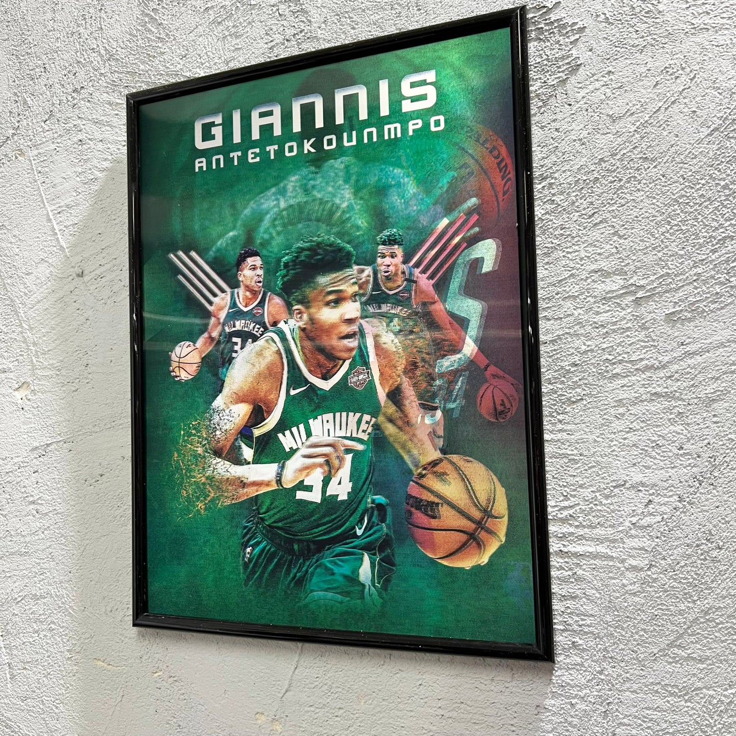 Giannis - Quadretto poster 3D