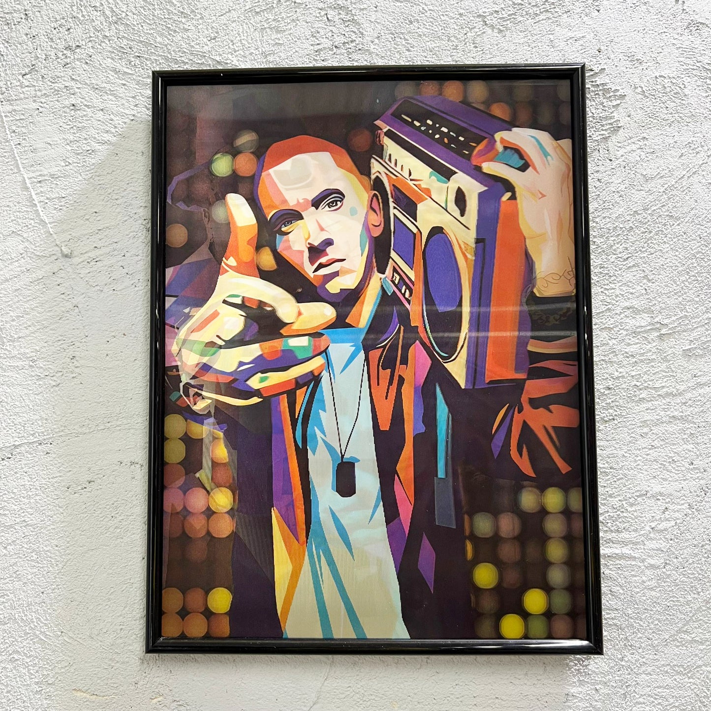 Old school - Quadretto poster 3D