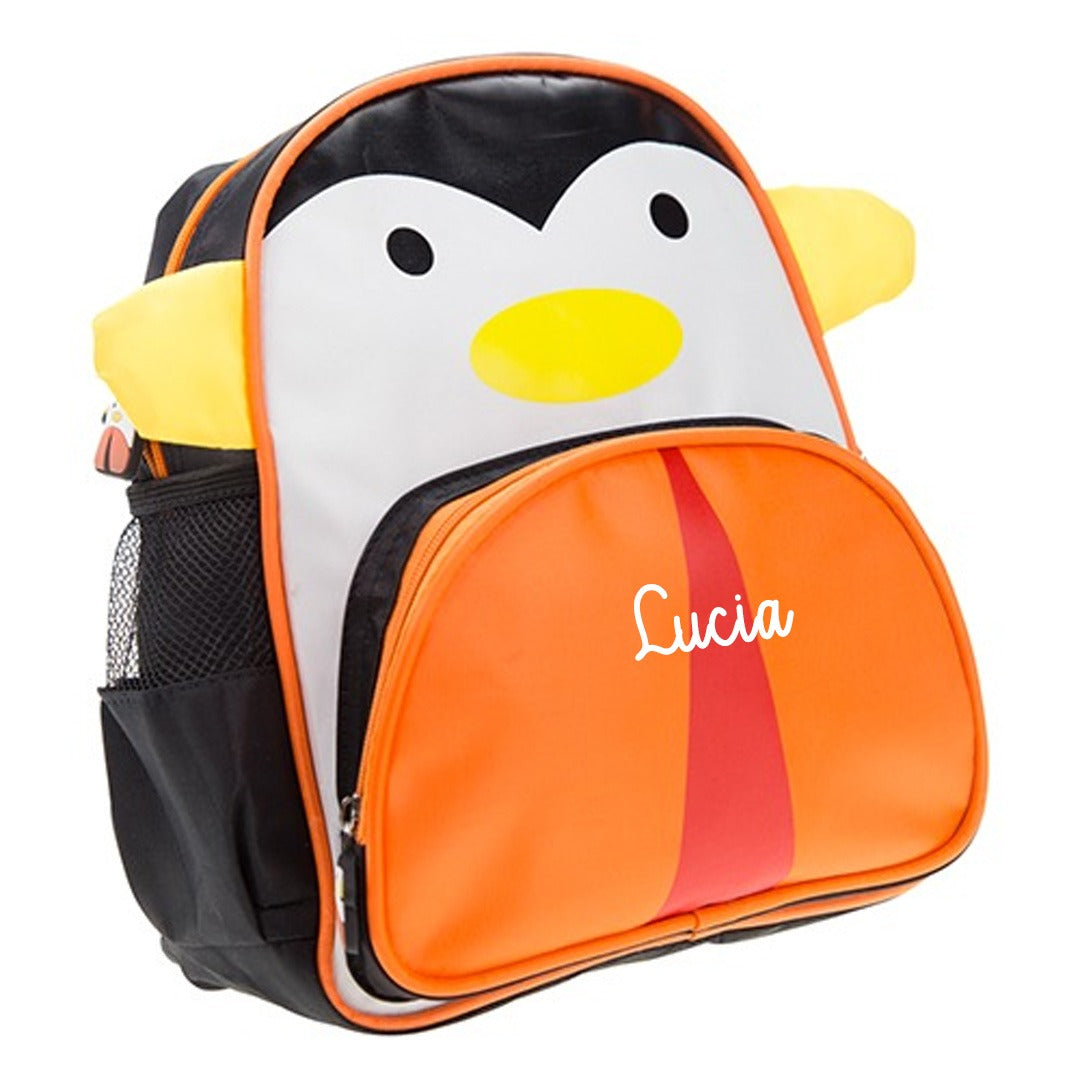 Pingu - Zaino per bambini personalizzato con nome