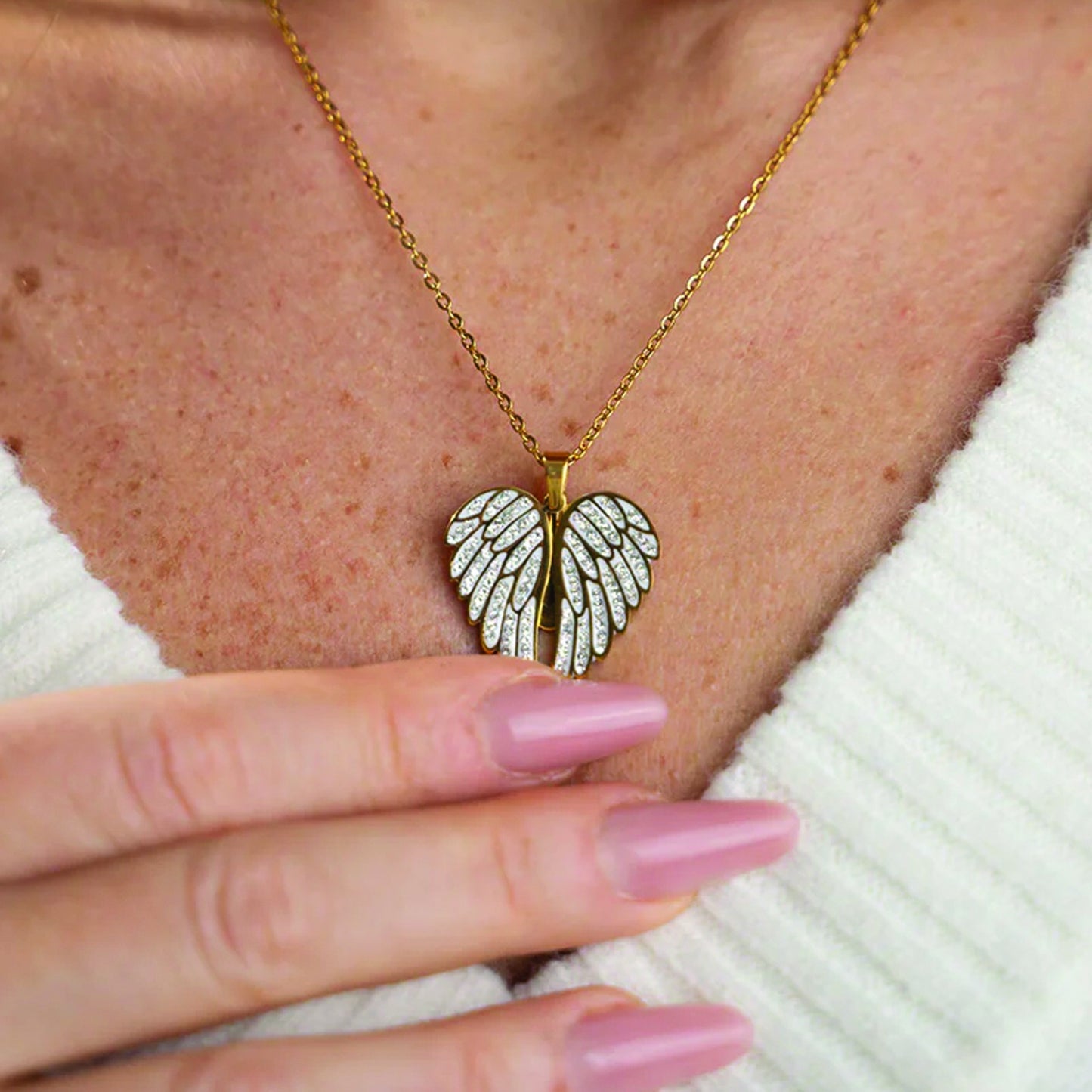 Angelo mio - Collana personalizzata con nome