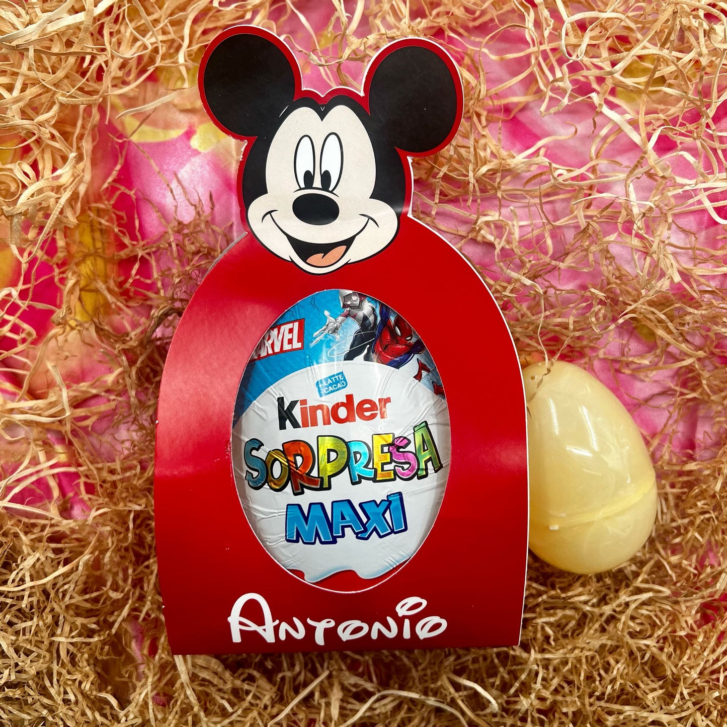 Mouse - Uovo Sorpresa Maxi - personalizzato con nome