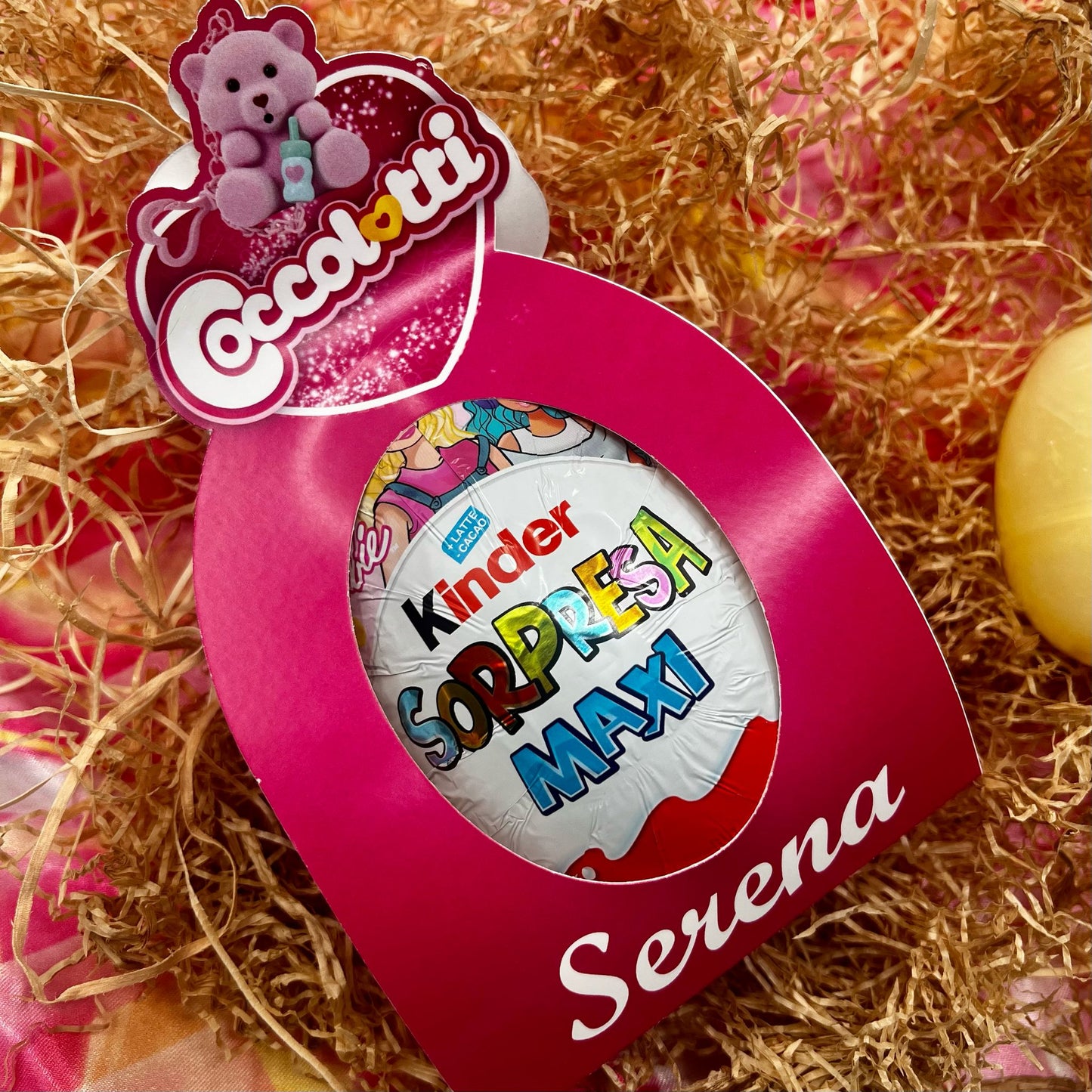 Cocco - Uovo Sorpresa Maxi - personalizzato con nome