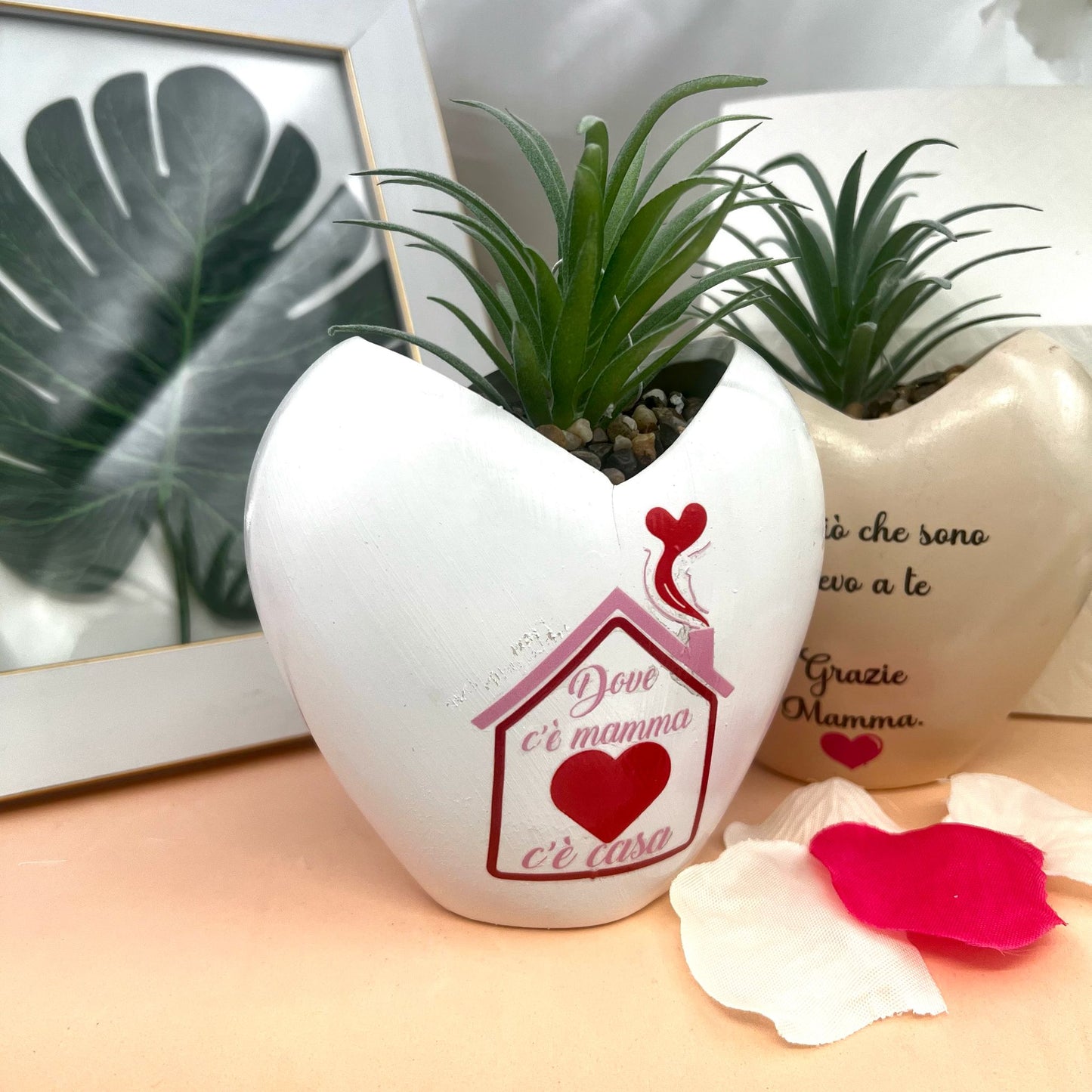 Dove c'è mamma c'è casa - Piantina con vaso