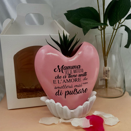 Mamma sei l'amore - Piantina con vaso