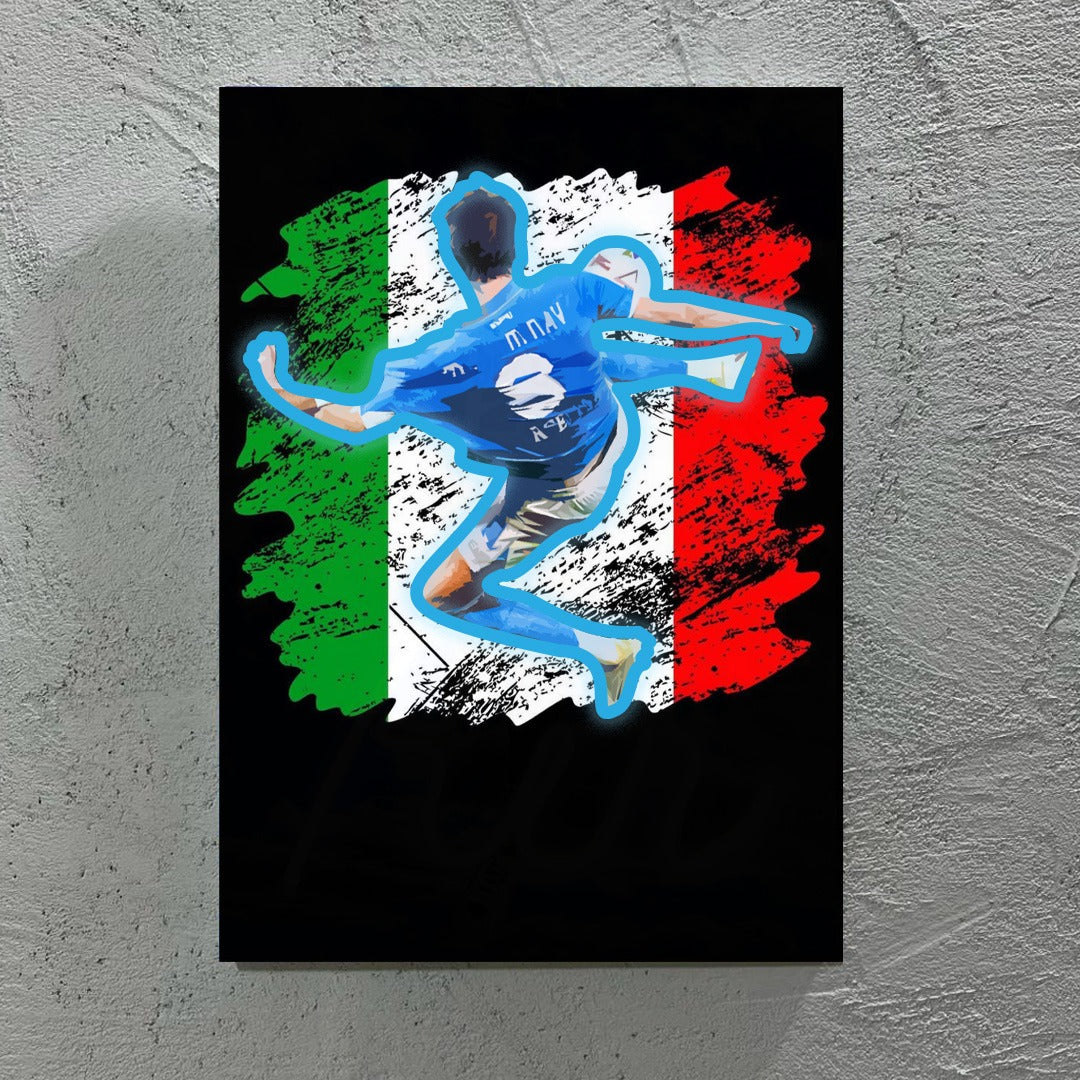 Mc - Quadretto con Neon Led