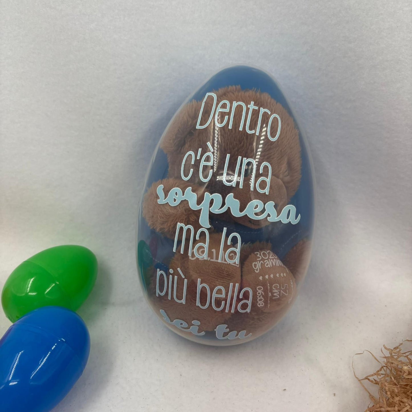 Teddy Surprise - Uovo sorpresa con orsetto personalizzato