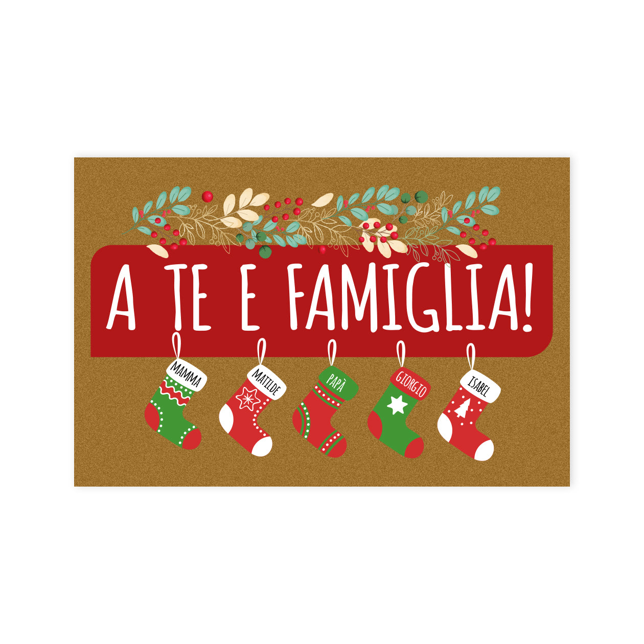 A te e famiglia - Tappeto