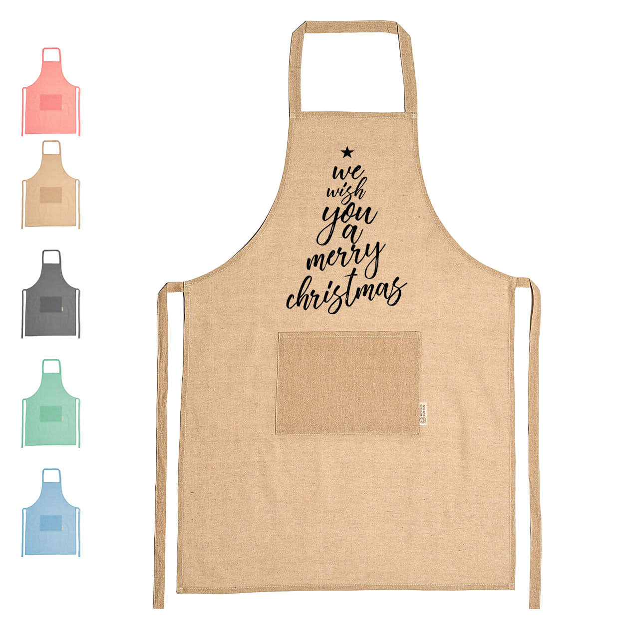 We wish you a Merry Christmas - Grembiule da Cucina Natalizio