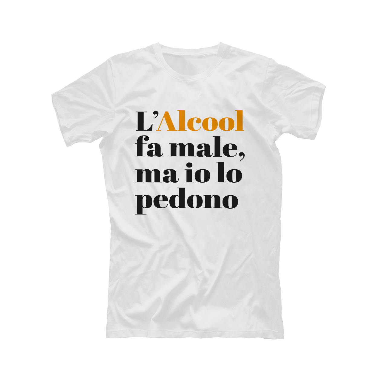 L'alcool fa male, ma io lo perdono - T-shirt