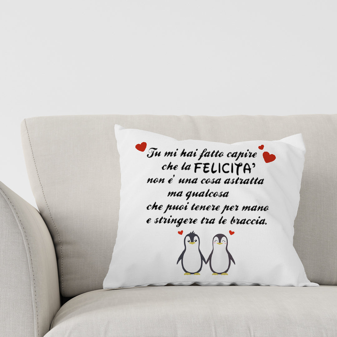 Felicità - Cuscino - idea regalo