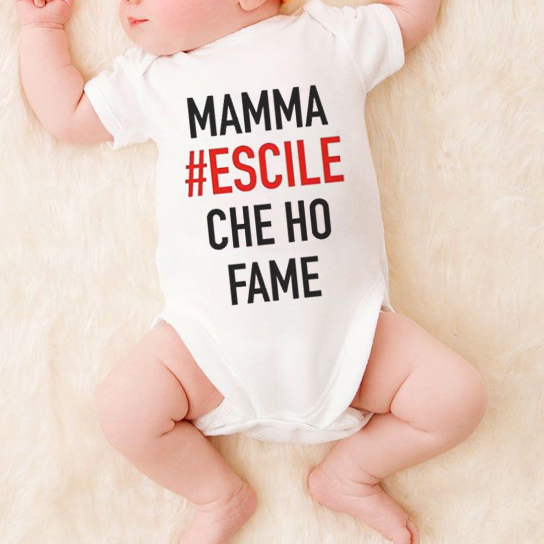 Ho fame - Tutina neonato - body