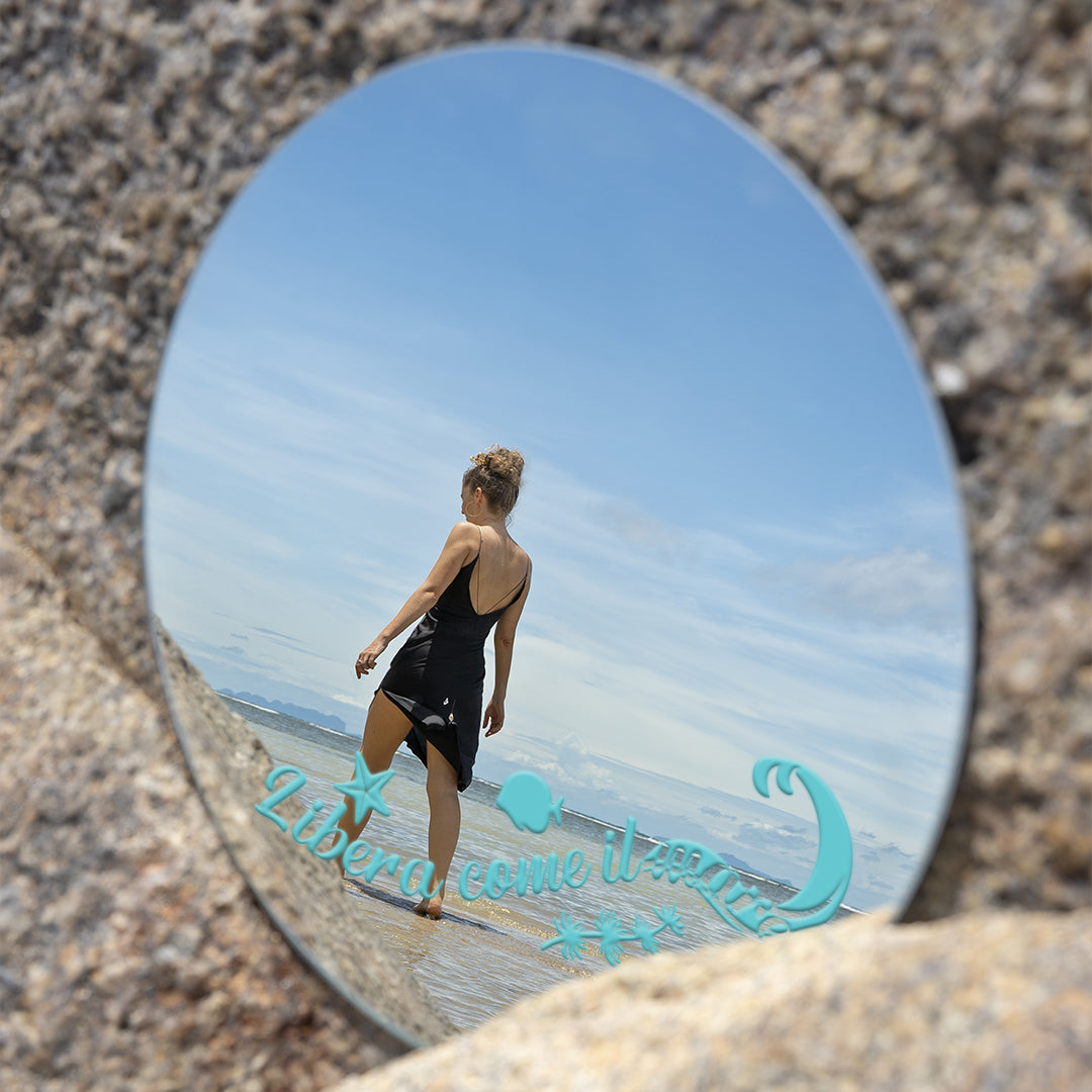 Libera come il mare - plaxiglass specchiato