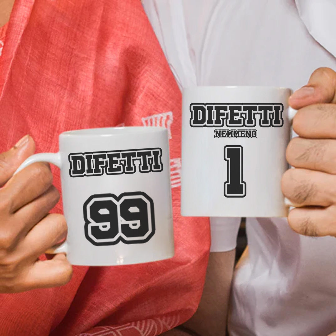 Difetti - Coppia tazze Mug