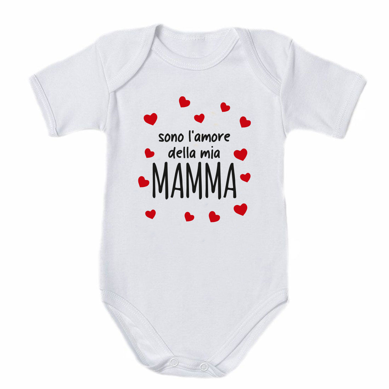 Sono l'amore della mia mamma - Tutina neonato - body