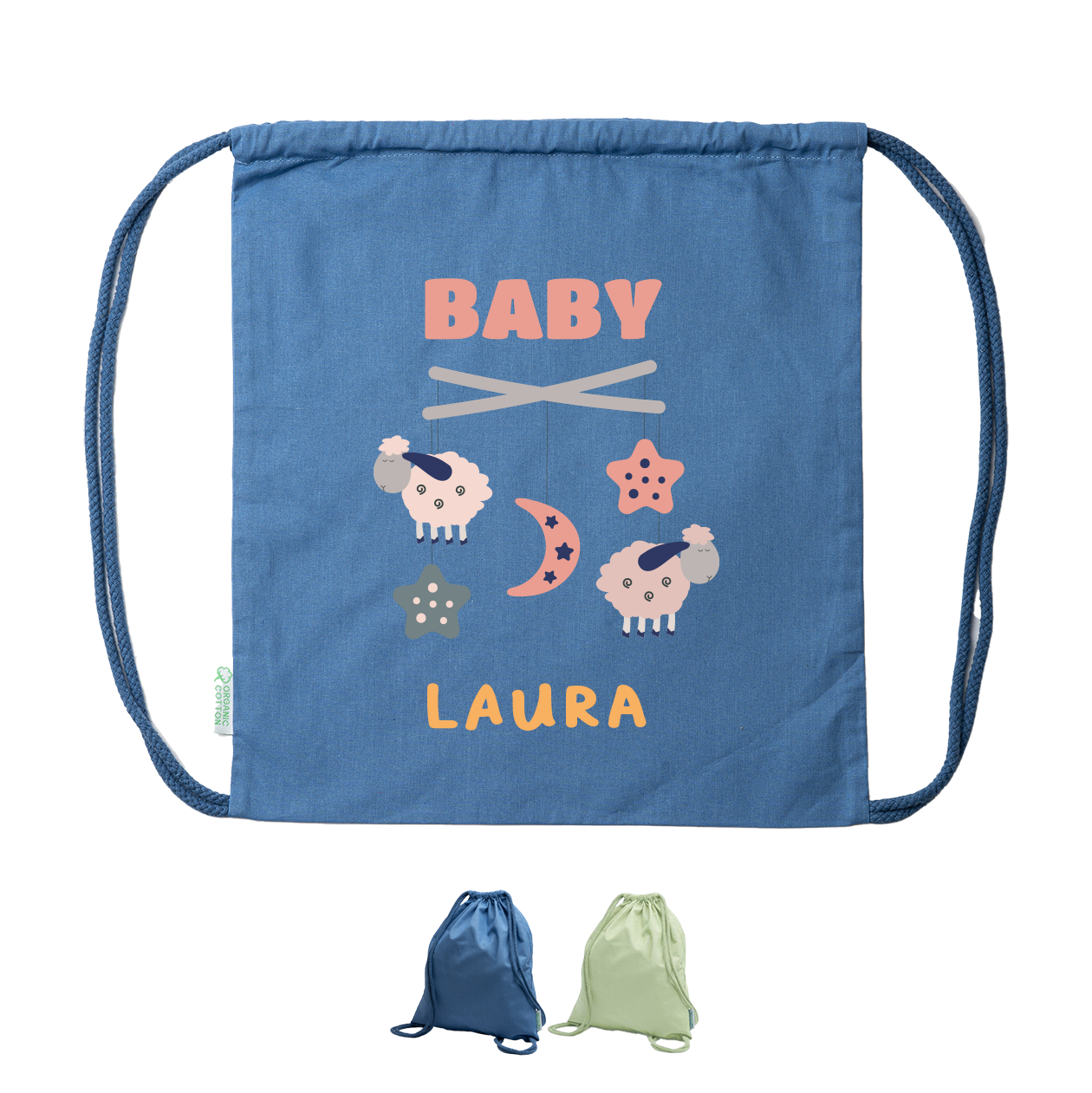 Baby - Sacchetto - personalizzato con nome