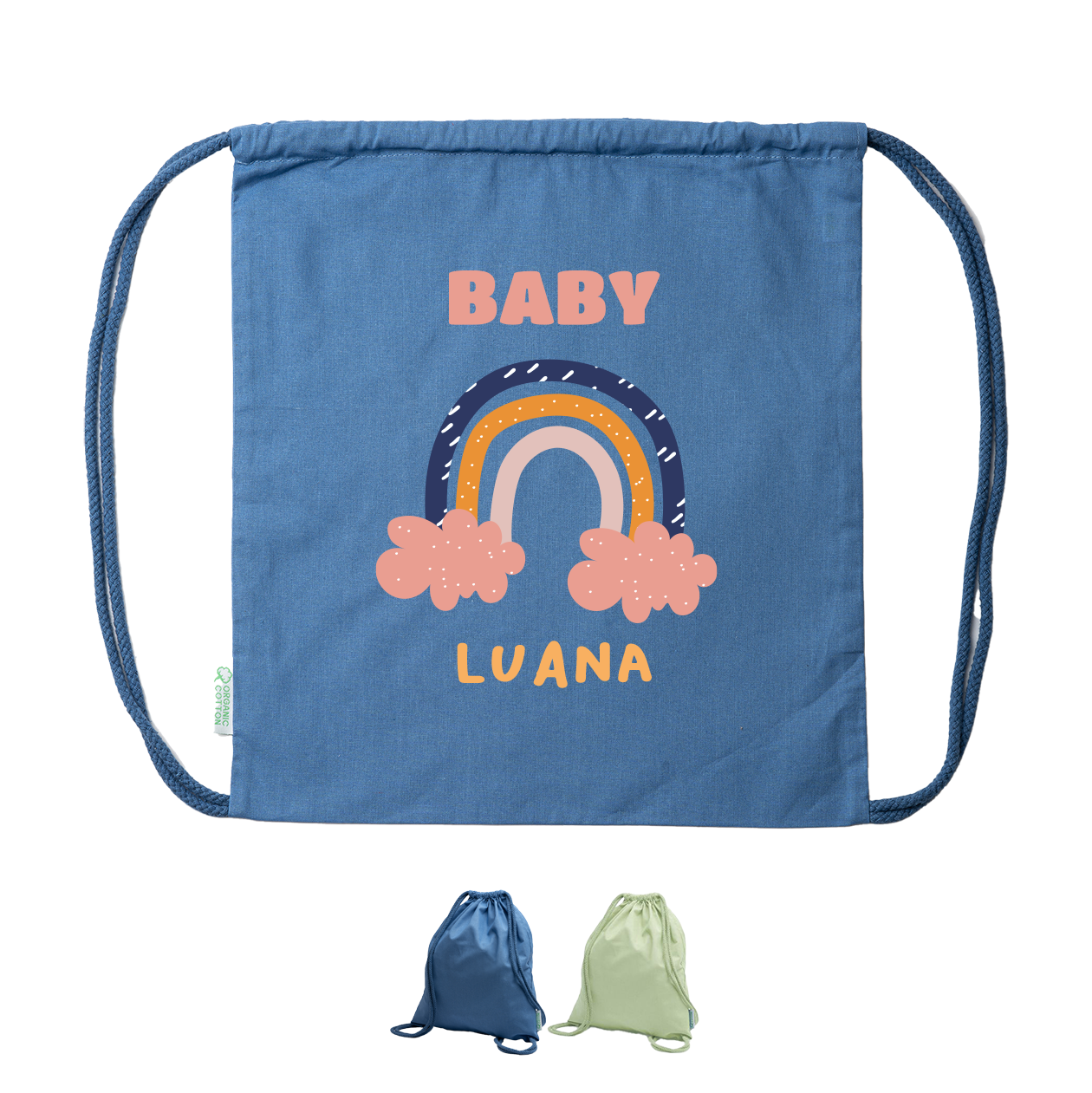 Colors - Sacchetto - personalizzato con nome