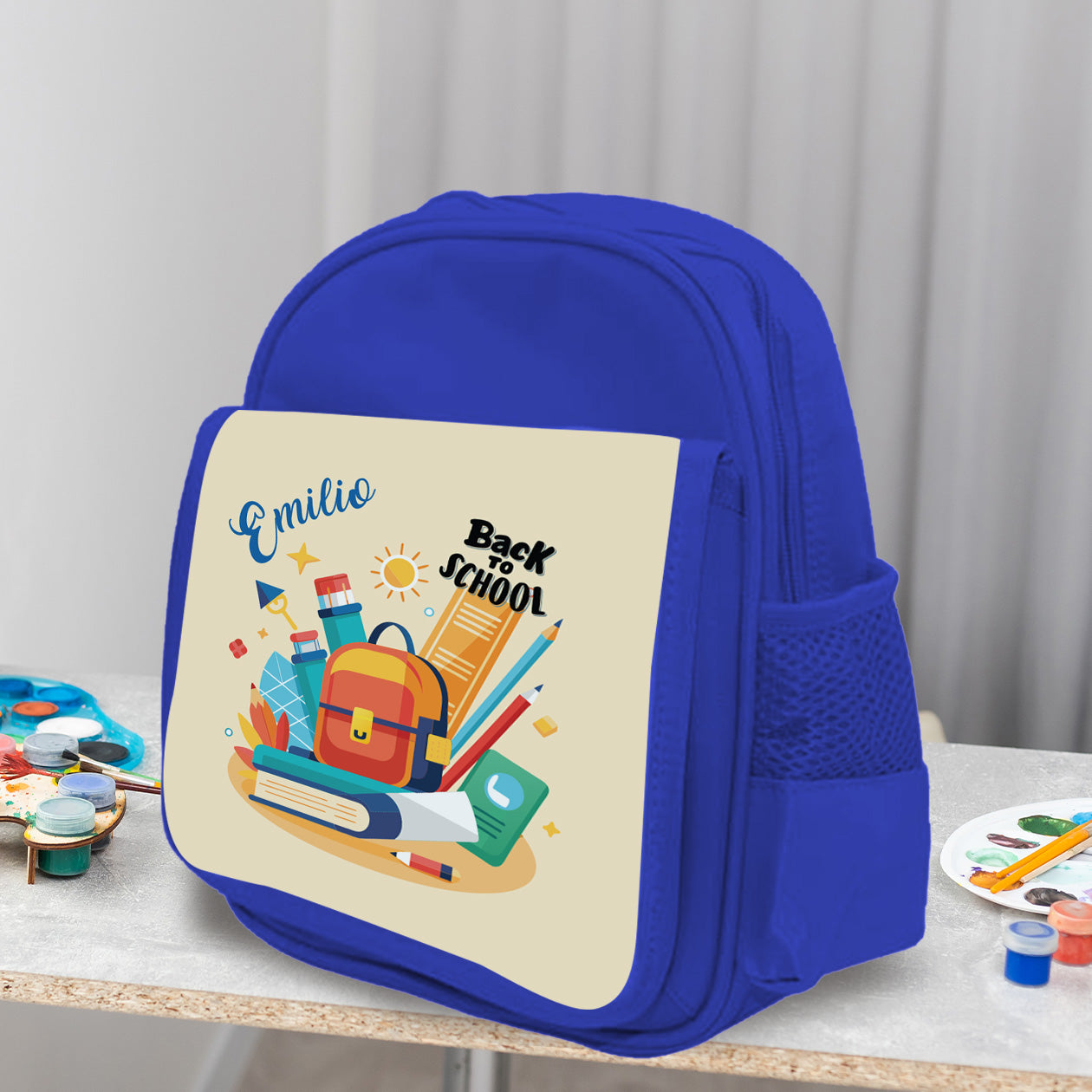 Ritorno a scuola - zaino - personalizzato con nome