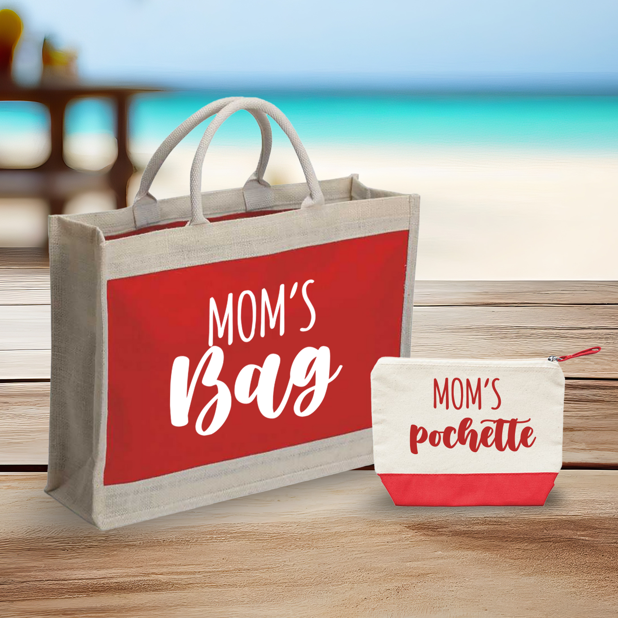 Mom's bag - Combo: Borsa mare + Pochette