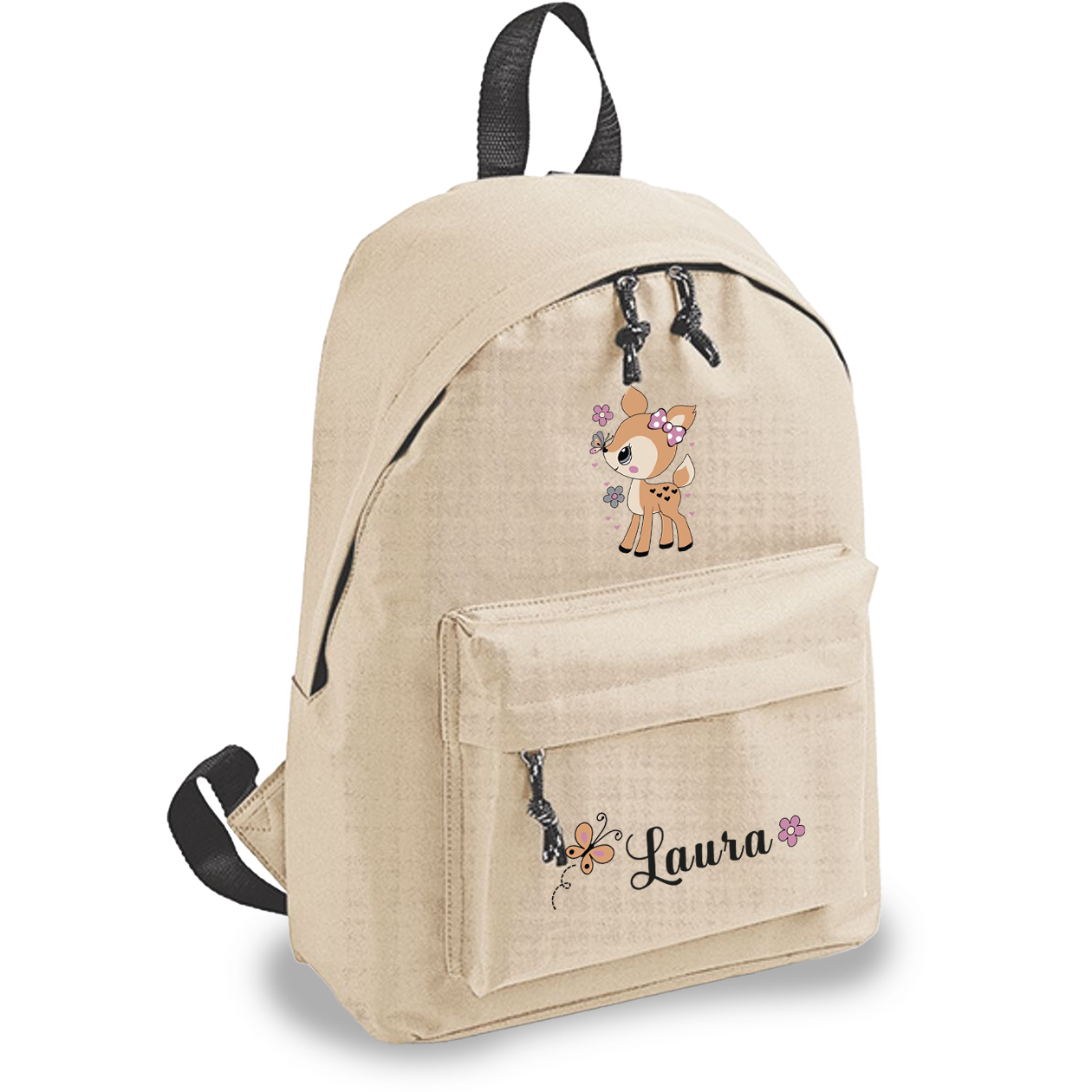 Bambi - zaino scuola - personalizzato con nome
