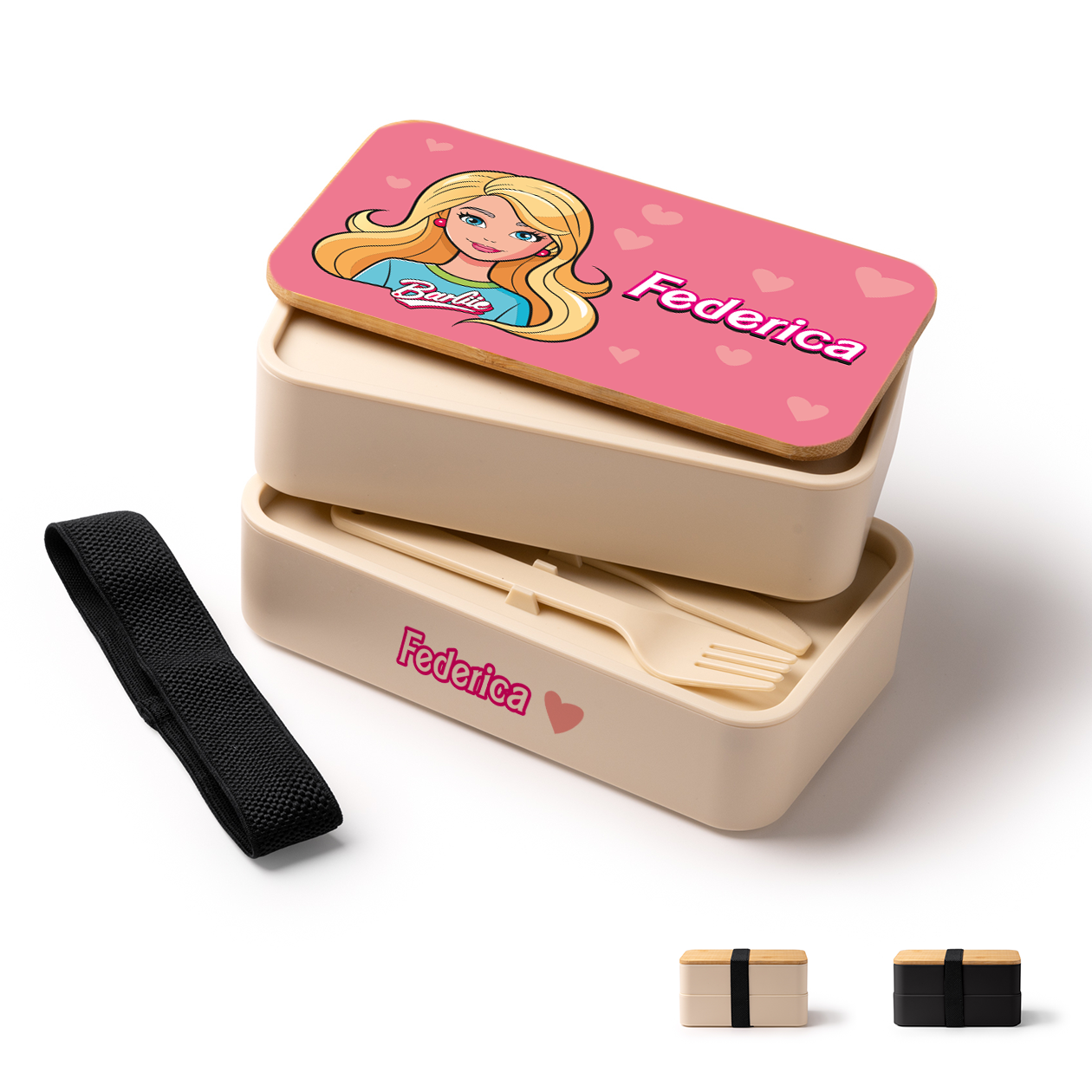 Baby - Scatola per il pranzo - personalizzato con nome