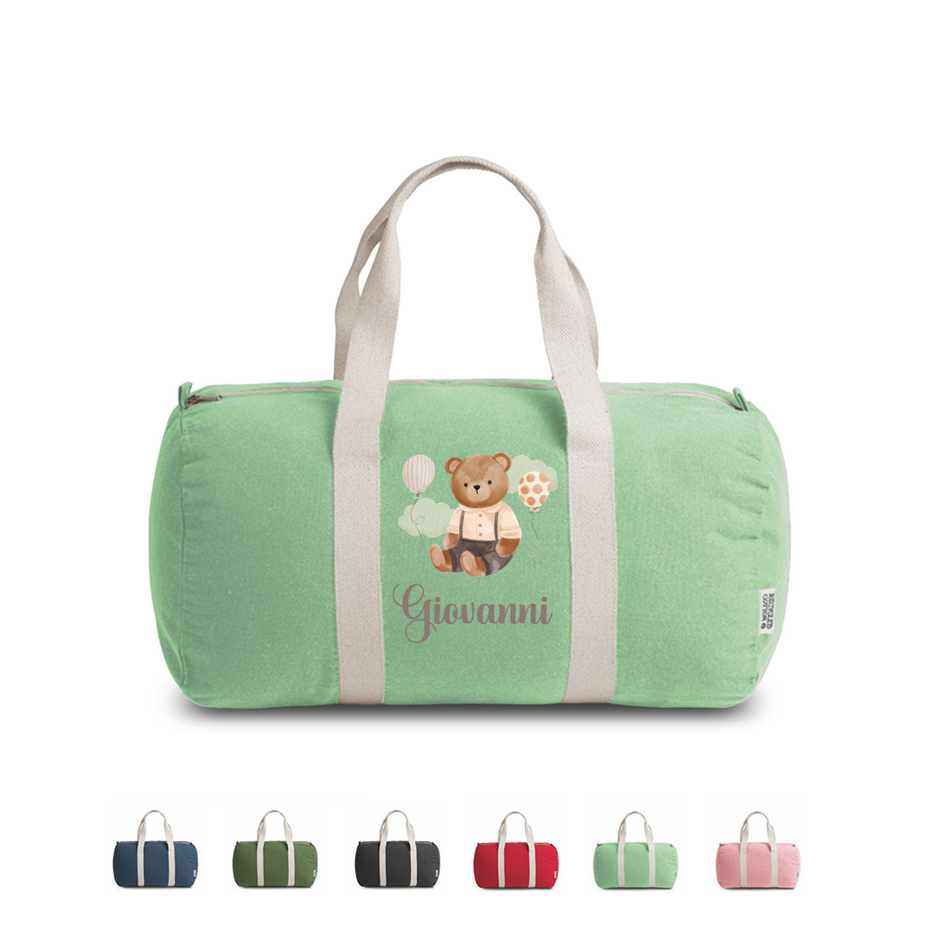 Bear - Borsa - personalizzata con nome